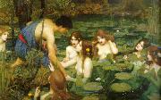 John William Waterhouse Hylas and the Nymphs oil painting